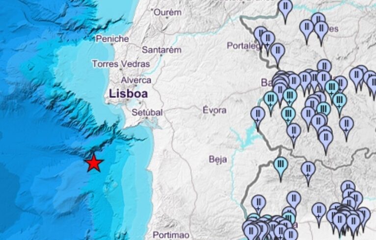 Terremoto de magnitude 5,3 atinge Lisboa e outras localidades de Portugal